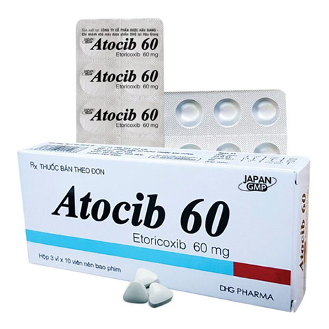 Thuốc Atocib 60 Etoricoxib chữa viêm khớp