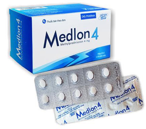 Thuốc Medlon 4 thành phần công dụng liều dùng 